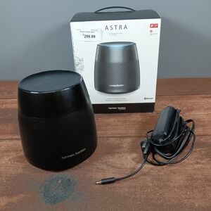 Harman Kardon Astra Voice Activated Speaker Amazon Alexa Bluetooth WiFi Black